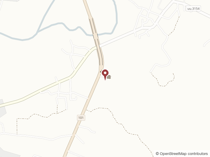 Map showing Go High 'O on Highway 101 in Pua District, Nan